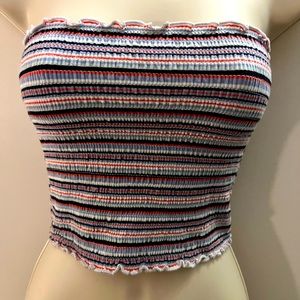 Hollister strapless top